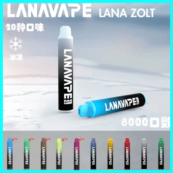 LANA ZOLT系列8000口一次性拋棄式丨拉娜即棄型電子煙裝置:圖片 2
