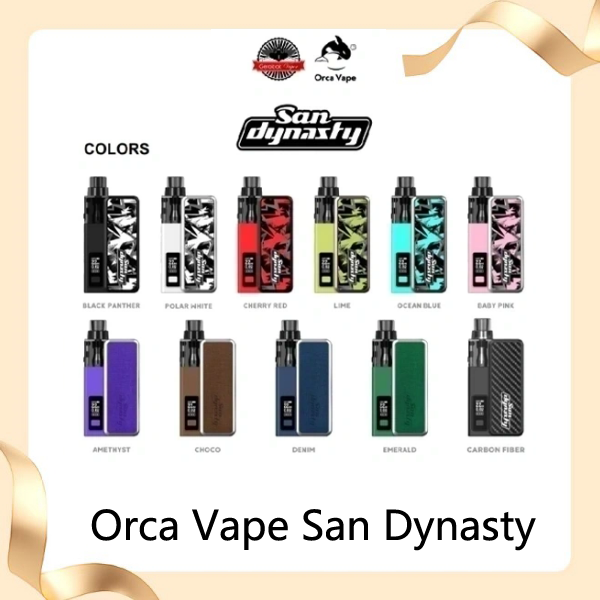 小海豚大小煙主機Orca Vape San Dynasty 30W